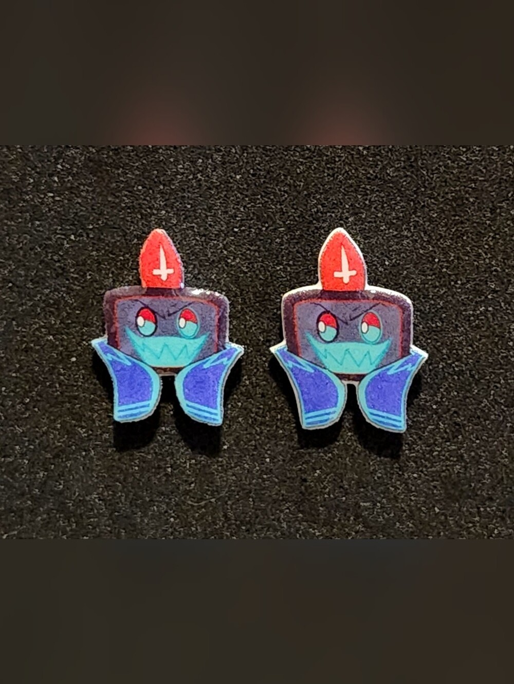 Priest Vox Earrings - Hazbin Hotel